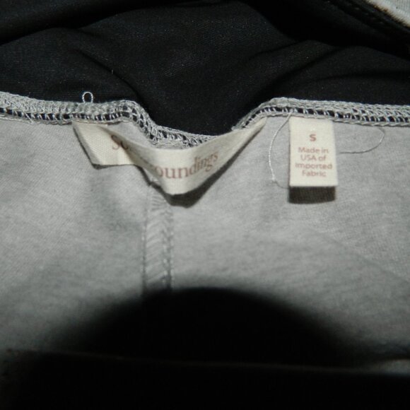 Soft Surroundings Crossover Ruched Leggings Size S (H-29) - Picture 5 of 6